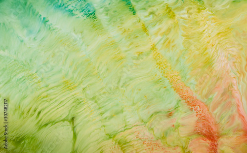 Liquid color waves background
