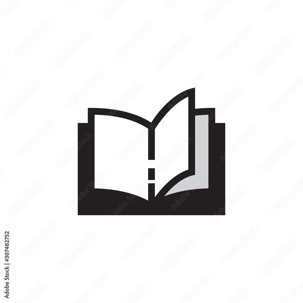 Open Book icon vector isolated on background. Trendy education symbol. Pixel perfect. illustration EPS 10. - Vector. Open Book icon vector isolated on background. Trendy education symbol. Pixel perfect. illustration EPS 10. - Vector.