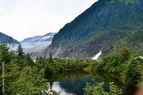 Mendenhall Glacier near Juneau Alaska © Mary Baratto