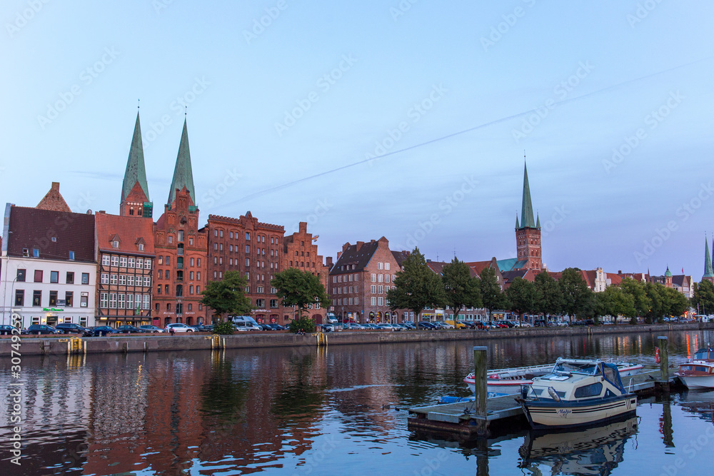 Lübecker Altstadt-Blick