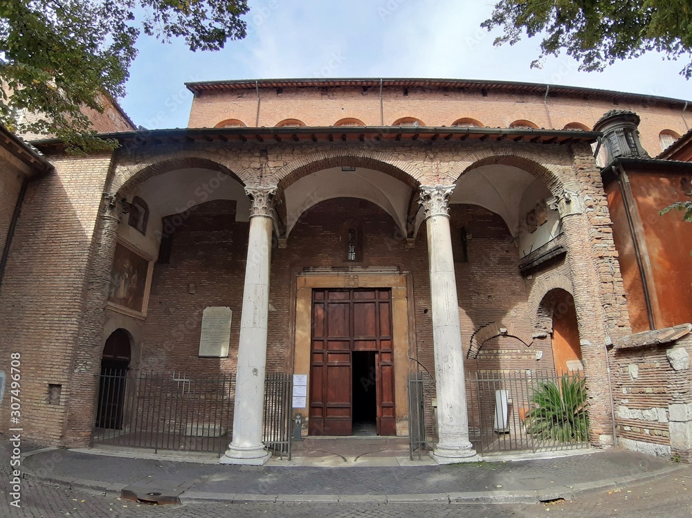 Roma - Entrata di Santa Sabina all'Aventino
