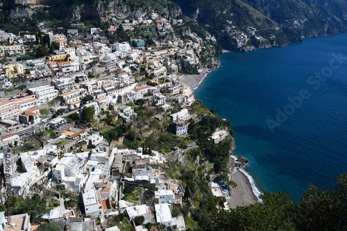 Fototapeta Naklejka Na Ścianę i Meble -  Beautiful Positano - scenic Amalfi coast. Italy