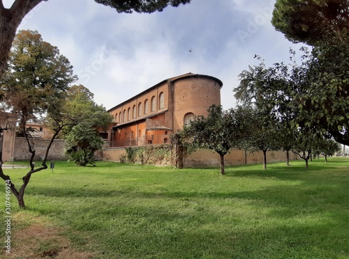 Obraz na płótnie Roma - Santa Sabina all'Aventino dal Giardino degli Aranci w salonie