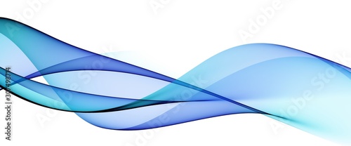  Color light blue abstract waves design 
