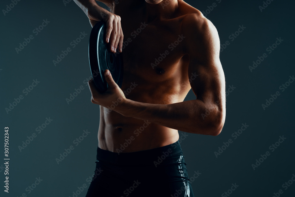 Fototapeta premium young man with gun
