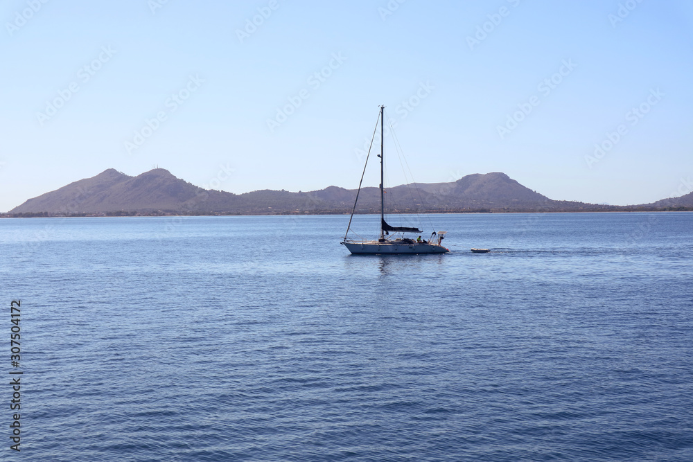 Fototapeta premium yacht in sea