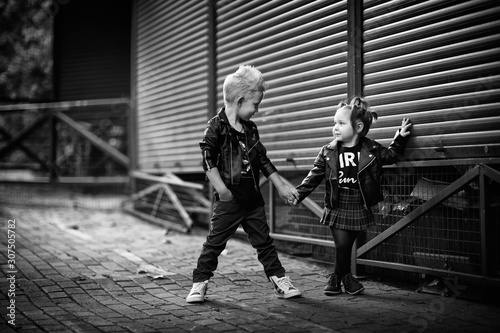 boy and girl, fashion, beautiful, blue eyes, cool, rock style, young musicians, punks