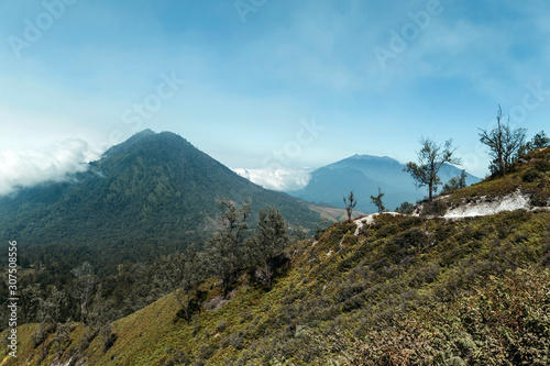 Indonesia, Java, mountain landscape photo