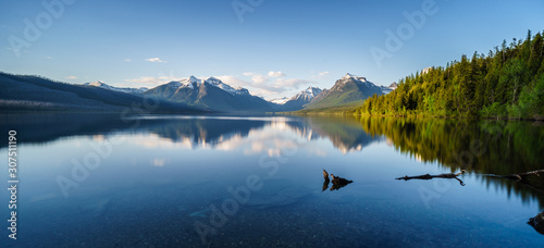 Lake McDonald in Glacier National Park, Montana photo