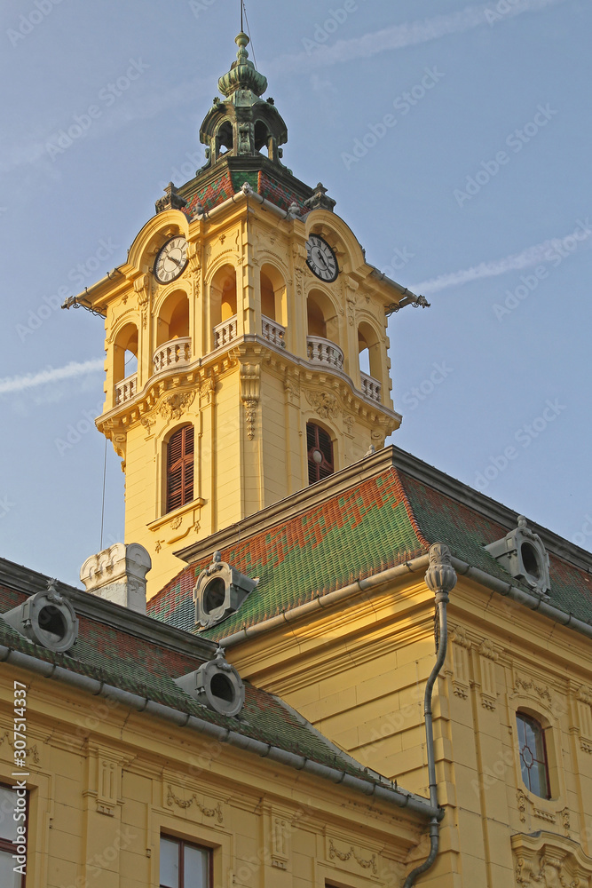 City Hall Tower Szeged Hungary