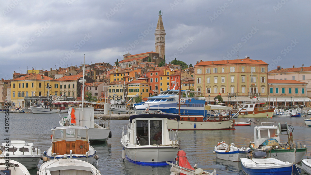 Fototapeta premium Harbour Rovinj Croatia