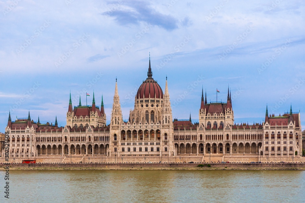 The Hungarian Parliament Building, Budapest.