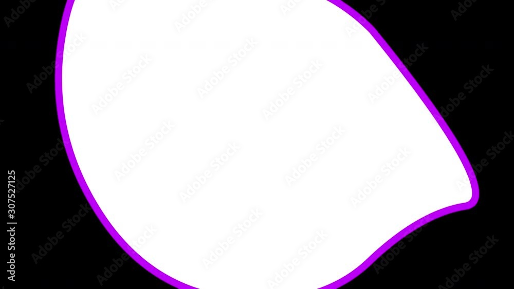 Transitions white spot and alpha channel. Animation of a growing area. No stroke outline and stroke with Electric Purple color . Use for transiting between compositions, videos and Images. Overlay. Transitions white spot and alpha channel. Animation of a growing area. No stroke outline and stroke with Electric Purple color . Use for transiting between compositions, videos and Images. Overlay.