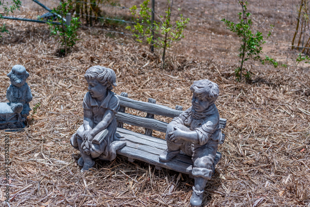 Fototapeta premium bench in the park