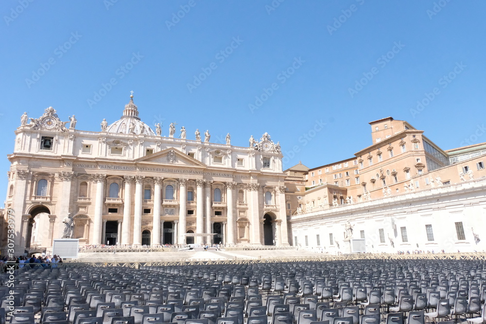 Obraz premium saint peter basilica city