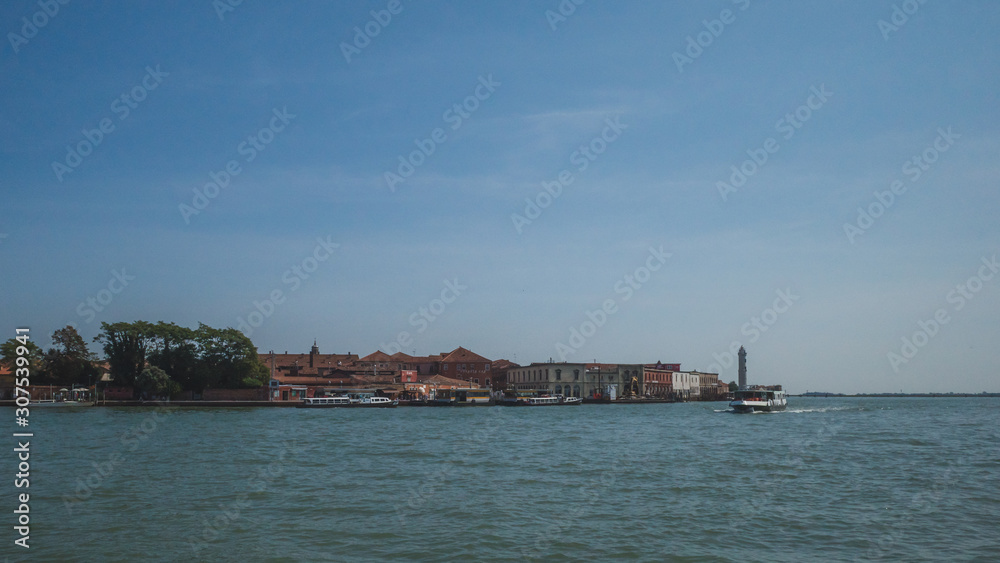 Island of Murano, in Venice, Italy