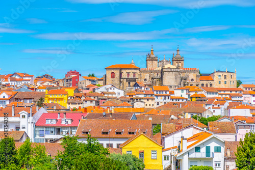 View of cityscape of Viseu, Portugal