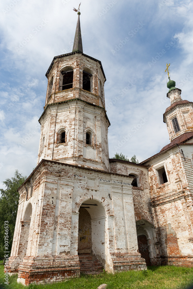 Magnificent old historical buildings and temples