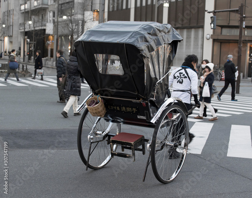 Photography Rickshaw in Tokyo