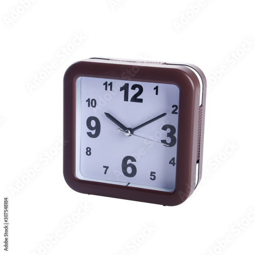 clock or alarm clock on a background new.