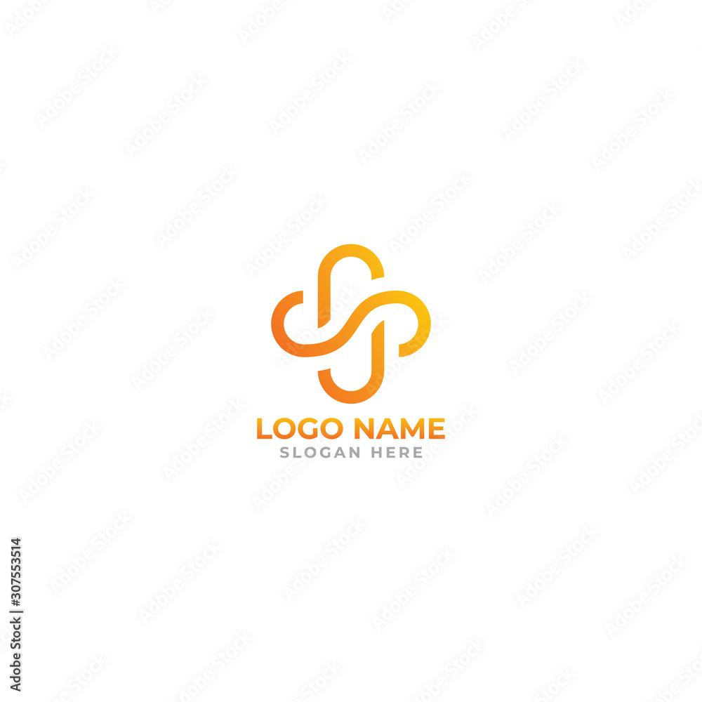 Obraz premium Cross/plus/medical/pharmacy logo design template Full vector EPS 10
