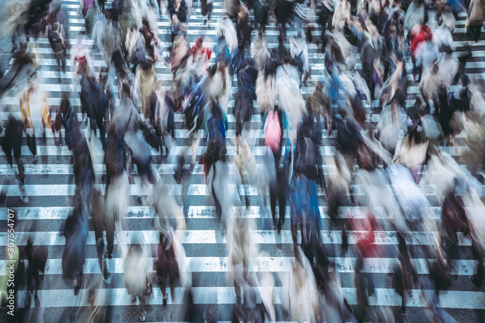 Obraz premium 大阪・横断歩道