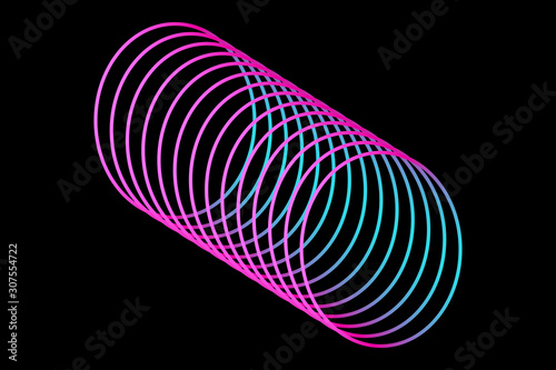 An abstract circular shaped background image.