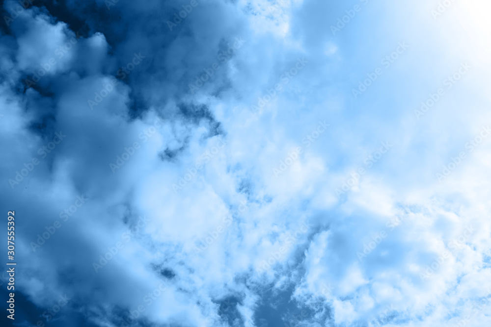 Summer sky and clouds