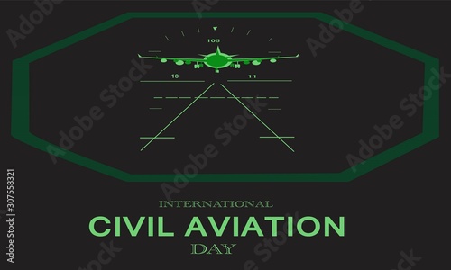 International Civil Aviation Day Sign