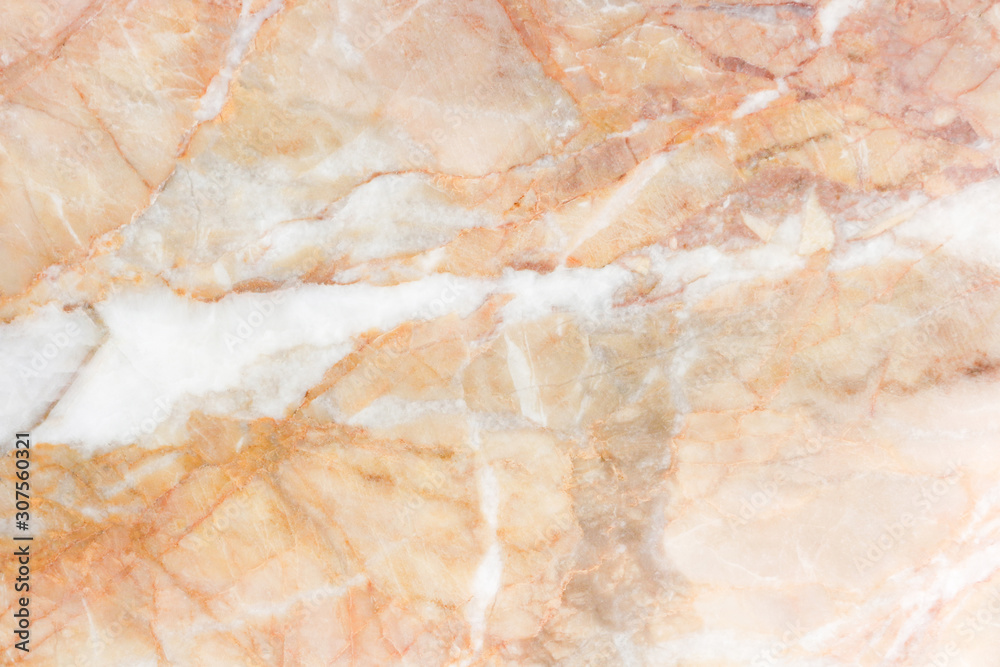 Fototapeta premium Natural color marble texture background pattern with high resolution.