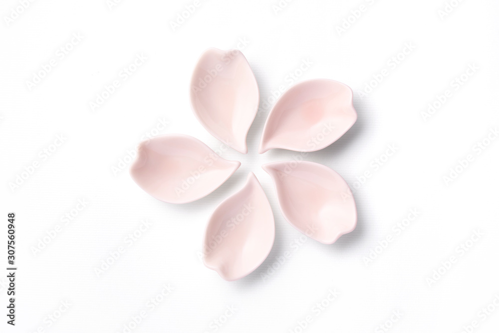 桜小皿 ピンク (バック飛ばし、影イキ) 桜小皿 ピンク (バック飛ばし、影イキ)