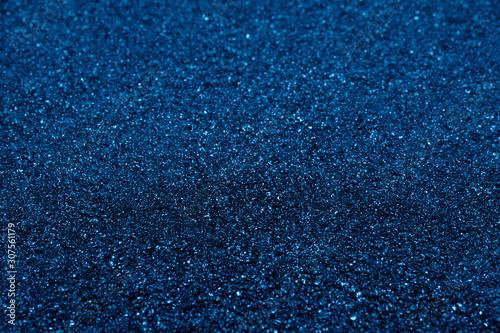 Abstract background with defocused area in blue color.