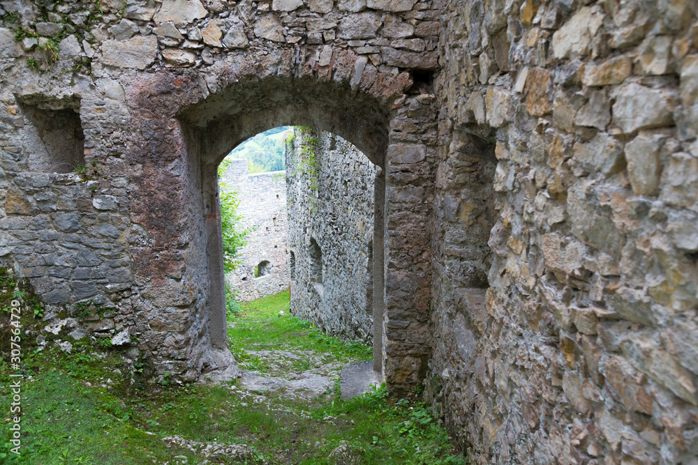 Entrance to the fortress. Gallenstein Castle