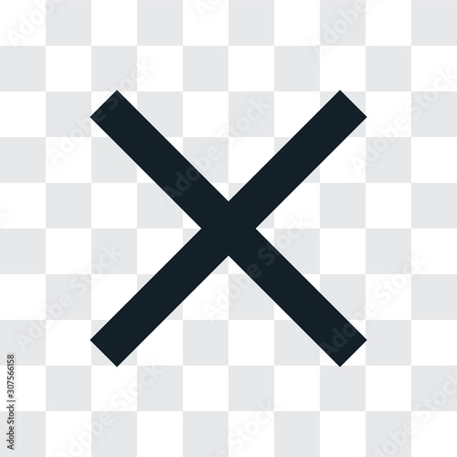 Wallpaper Mural Cancel vector icon, simple sign for web site and mobile app. Torontodigital.ca