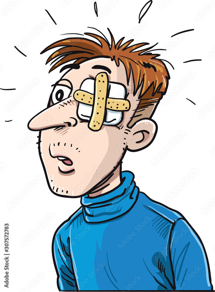 Fototapeta premium First aid and eye