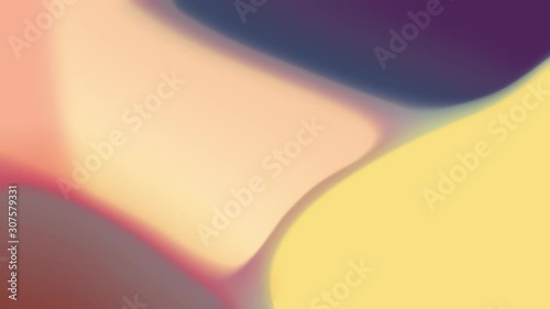 Abstract blurred transparency big bokeh movie, glowing gradient magical waves. Background for Youtube, opener, Christmas theme, holiday, party, clubs, event, music clips, advertising footage.