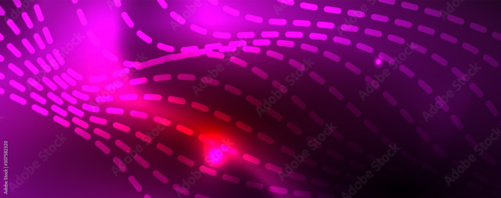 Shiny neon lines techno magic futuristic background, magic energy space light concept, abstract background wallpaper design Shiny neon lines techno magic futuristic background, magic energy space light concept, abstract background wallpaper design