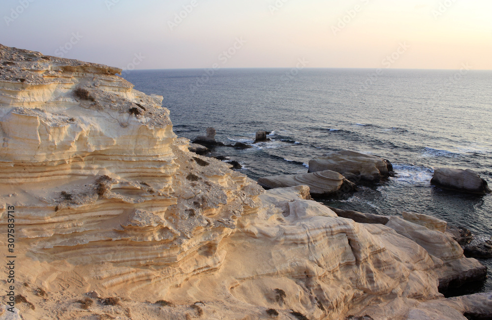 White Rocks near Pegeia, Cyprus