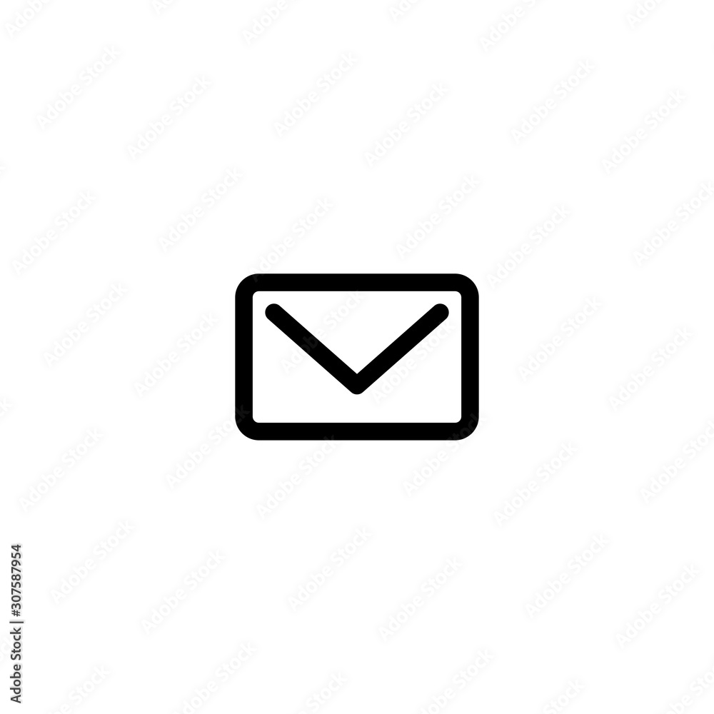 Sending a message. Send email message line art icon for apps and websites. Envelope sign Trendy Flat style for graphic design, Web site, UI. EPS10. - Vector illustration Sending a message. Send email message line art icon for apps and websites. Envelope sign Trendy Flat style for graphic design, Web site, UI. EPS10. - Vector illustration