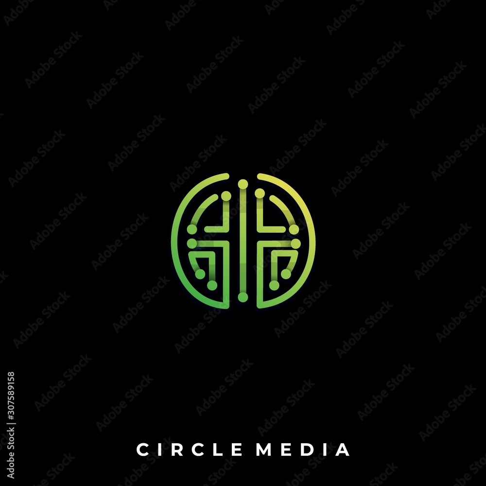 Abstract Circle Illustration Vector Design Template Abstract Circle Illustration Vector Design Template
