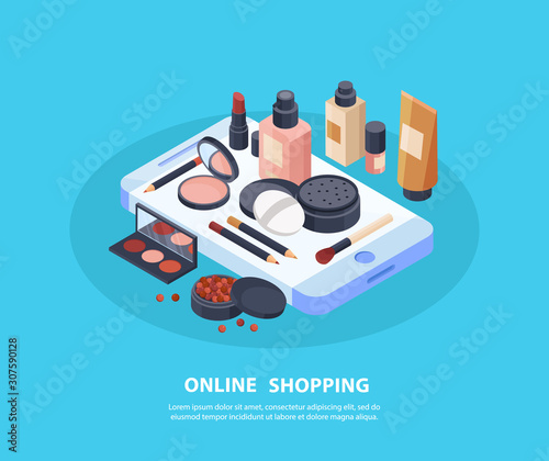 Cosmetics Shopping Concept