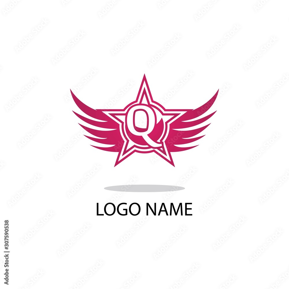 Q letter logo symbol modern business Q letter logo symbol modern business