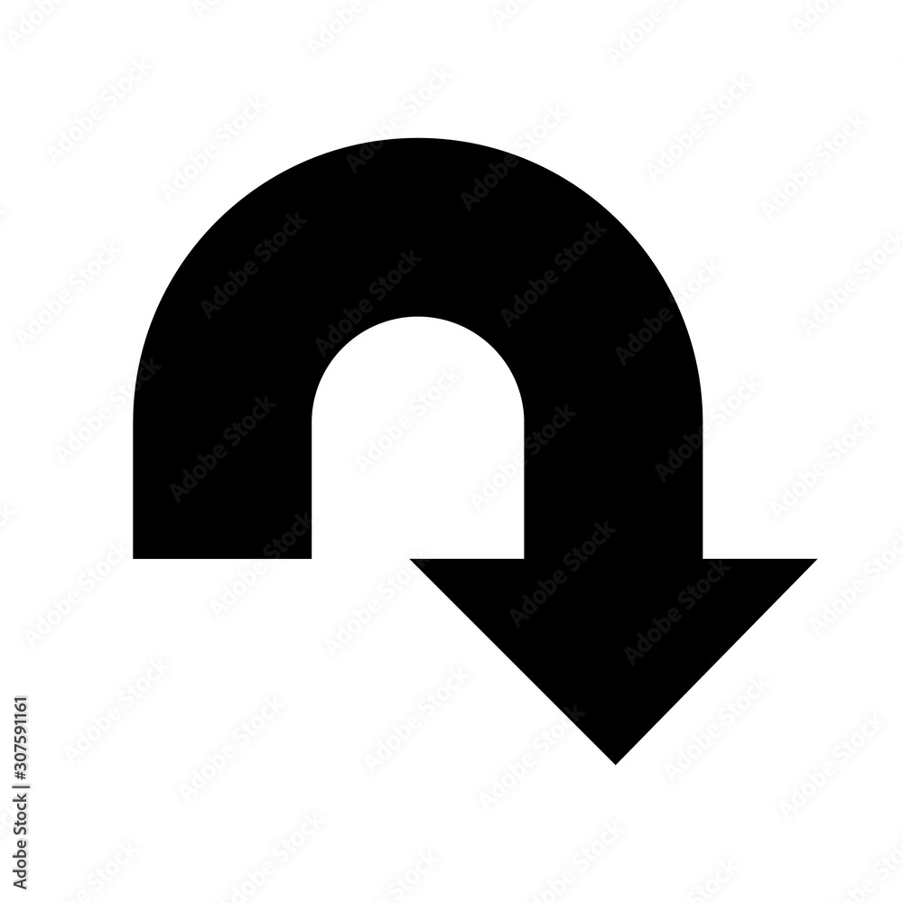 Balck vector arrow isolated on white background. Balck vector arrow isolated on white background.