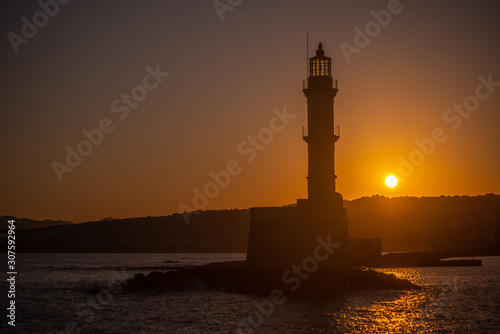 morning in chania greece