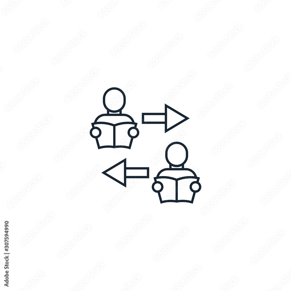 Asynchronous Learning creative icon. From e-Learning icons collection. Isolated Asynchronous Learning sign on white background Asynchronous Learning creative icon. From e-Learning icons collection. Isolated Asynchronous Learning sign on white background