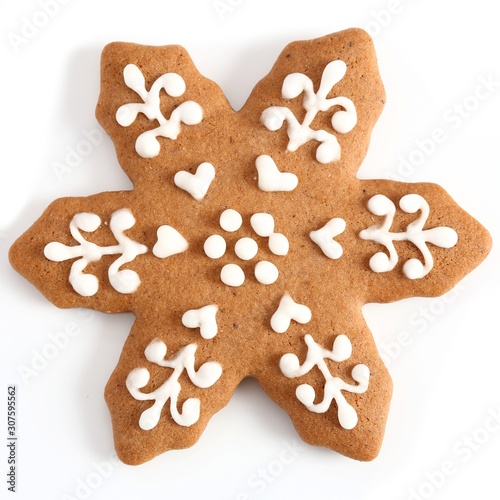 Gingerbread cookie.
