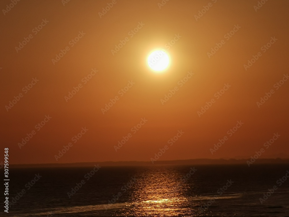 Sonnenuntergang Meer Strand Küste 