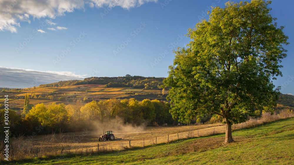 Obraz premium vallée nolay