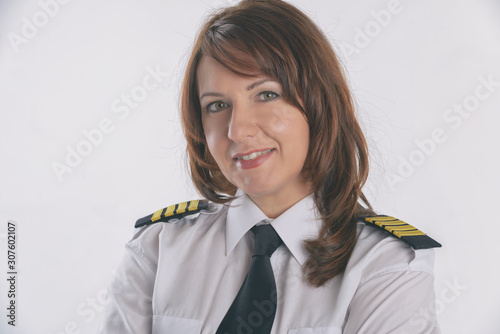 Airline pilot photo