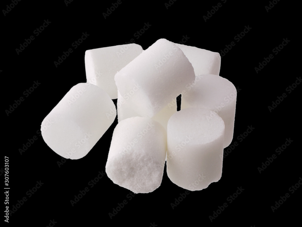 Solid Fuel Hexamine Tablets (Heat Tablets or Esbit) for Outdoor Camping or  BBQ, Isolated on Black Background. Stock Photo | Adobe Stock